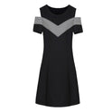 Women's Fashion Slim Off Shoulder Mid Length Dress