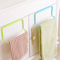 Towel Hanging Rack Holder Free Nail For Cabinet Cupboard