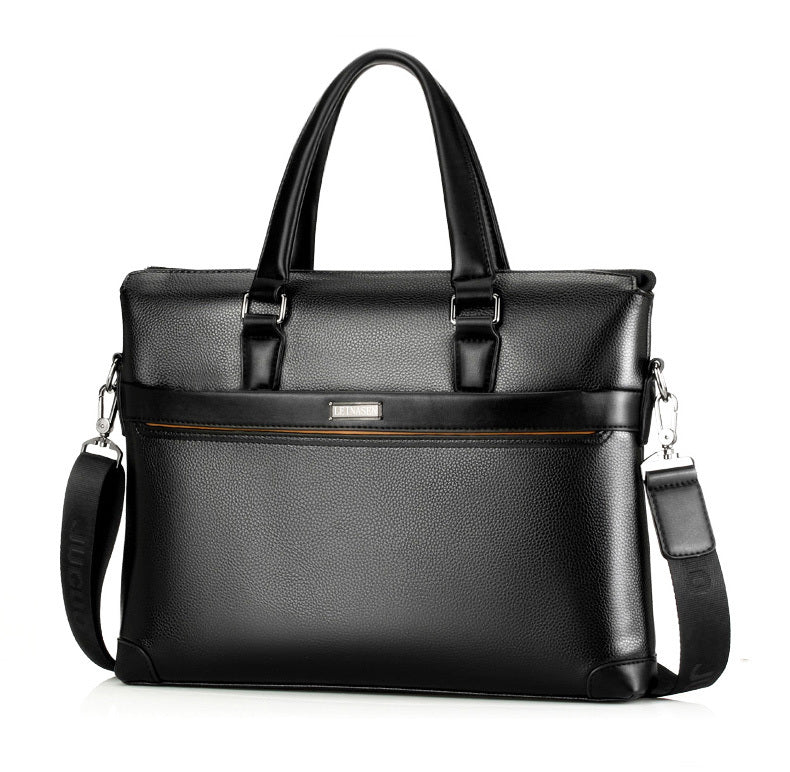 Men's diagonal handbag briefcase