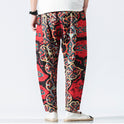 Chinese style small foot lantern nine pants