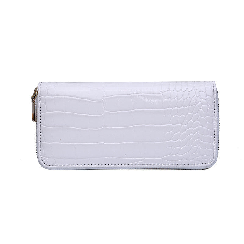 Long lady zipper clutch