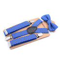 Elastic Boys Suspender Bowties Set bretelle bambino Wedding Bowties Suspenders Baby Kids Polka Dots Bow Ties braces kids