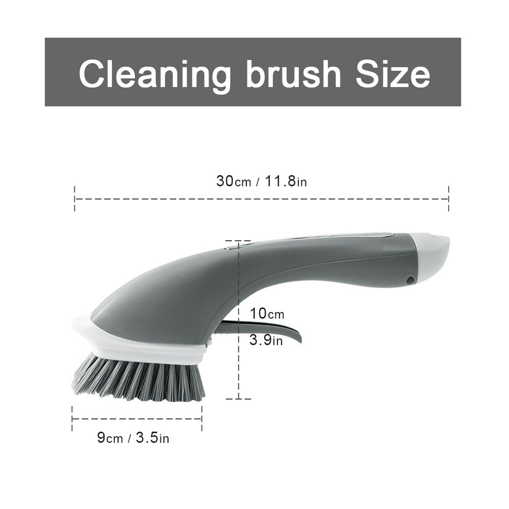 Kitchen Dishwashing Brush Removable Handle Automatically