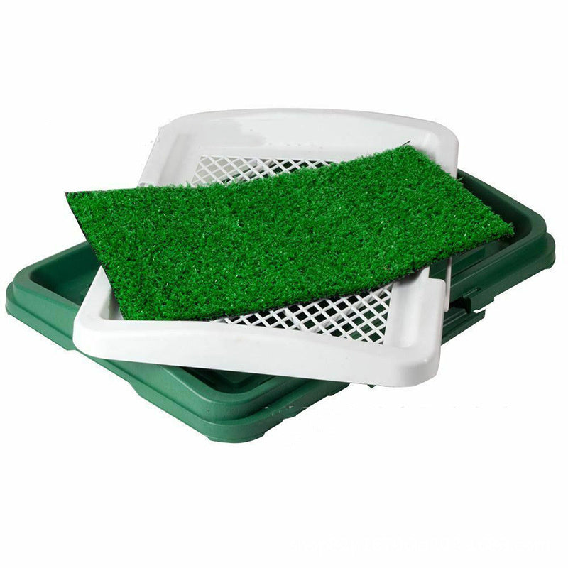 Dog Cleaning Tool Grid Lawn Flat Toilet Dog Potty