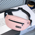 Fashion Nylon Fanny Pack Men's And Women's Same Sports And Leisure Messenger Bag