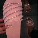 Sequin beach shoes sandals and slippers