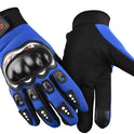 Protective shell motorcycle gloves