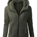 Women's Fashion Jacket Hooded Sweater Sweater