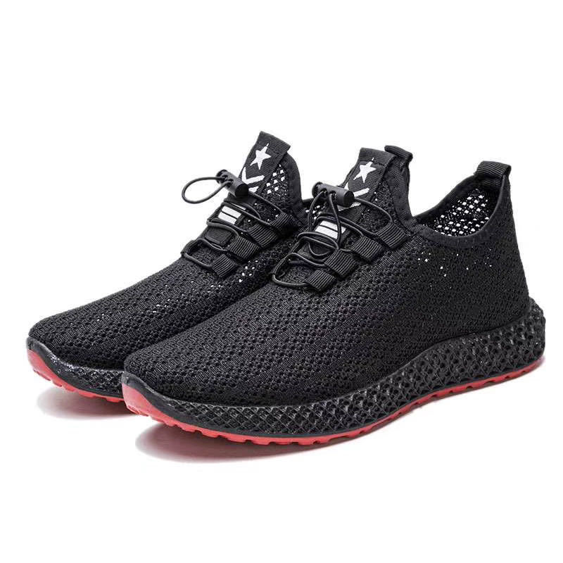 Couple soft bottom breathable running shoes