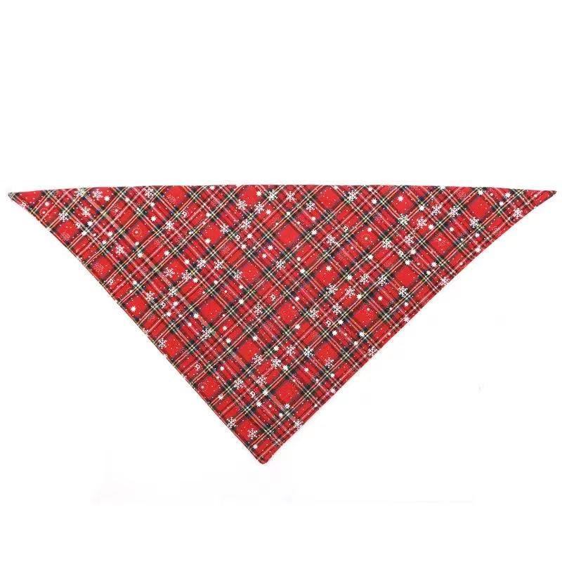 Fashion Creative Pet Christmas Triangular Binder