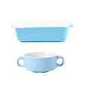 Ceramic baking bowl tableware combination set