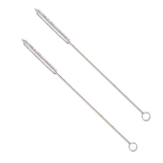 Hotsale 2Pcs Straw Cleaner Cleanin Brush Stainless Steel Wa