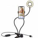 LED Selfie Ring Light for Live Adjustable Makeup Light-8cm Stand