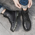 Men's platform motorcycle fashion Martin boots