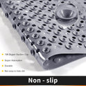 Lengthened Bathroom Shower Bath Drop-resistant Non-slip Foot Mat