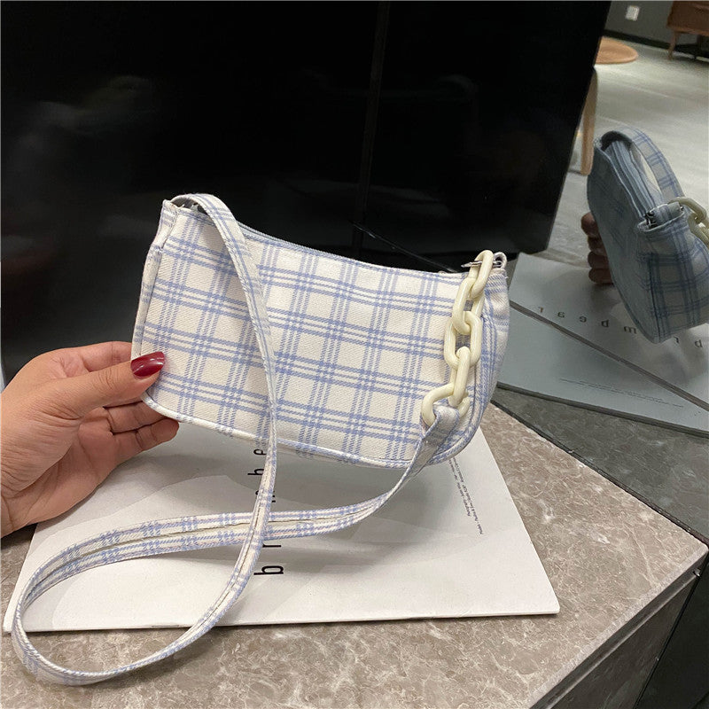 Fashion One-shoulder Messenger Portable Baguette Bag