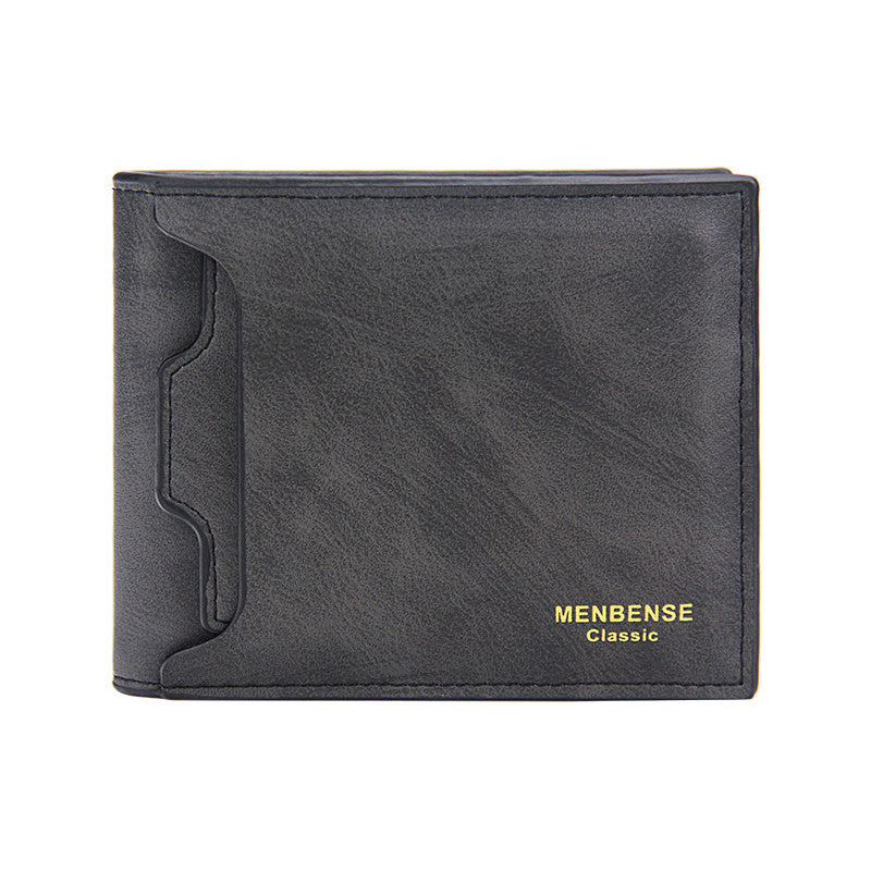 Multi-card men's short wallet