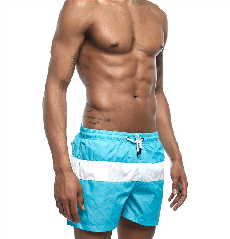 Beach pants sports color shorts