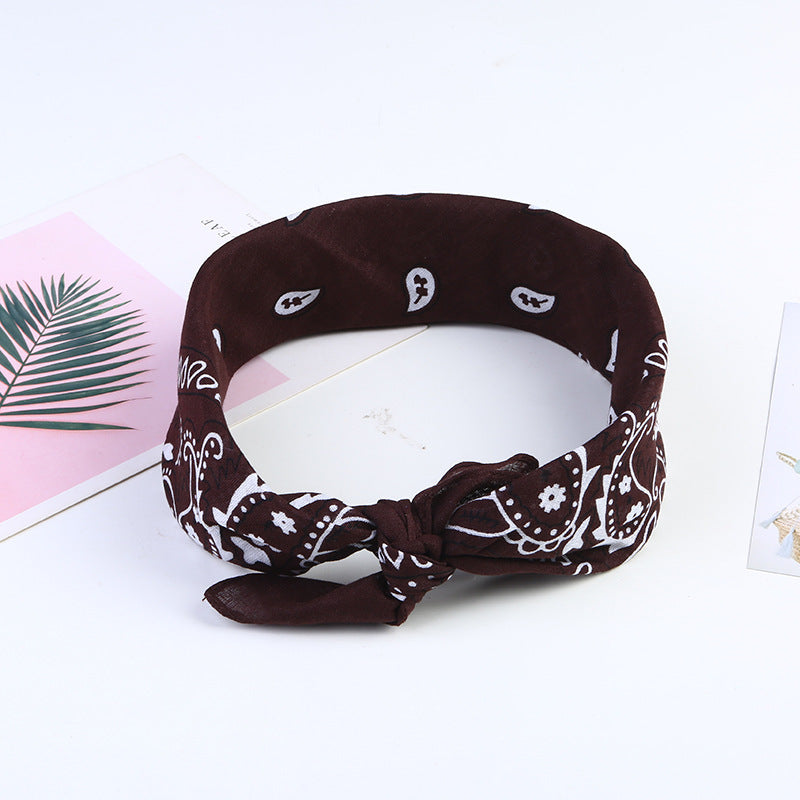 Cashew Hip Hop Kerchief Magic Mask Outdoor Sports Cross-border Street Dance Hair Band