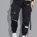 Men's Loose-thick And Padded Laser Overalls