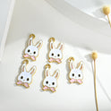 Long Eared Rabbit DIY Zinc Alloy Accessories