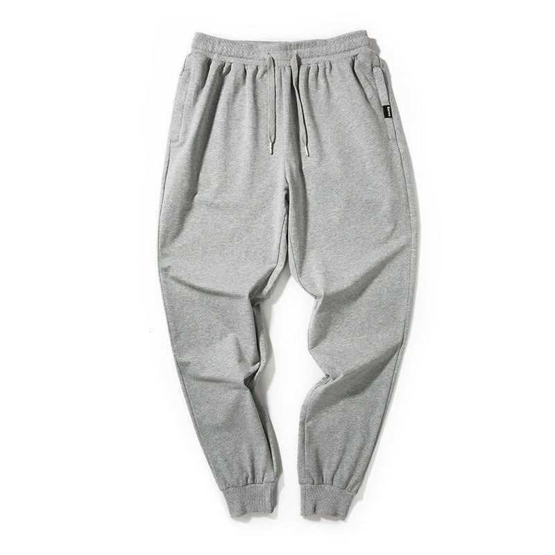 Cotton Sweatpants With Loose Bunched Feet