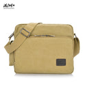 Manjianghong new canvas bag bag bag retro trend of men's business Metrosexual inclined shoulder bag foreign trade package