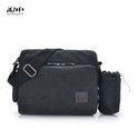 Manjianghong new canvas bag bag bag retro trend of men's business Metrosexual inclined shoulder bag foreign trade package