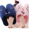 Indoor lovers' cotton slippers