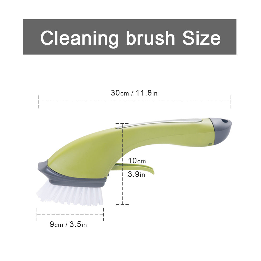 Kitchen Dishwashing Brush Removable Handle Automatically