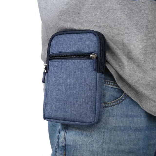 Mini Denim Phone Belt Bag Protective Case