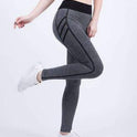 Slim Trousers High Waist Elastic Sexy Cropped Leggings