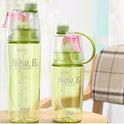 Sports plastic cup spray cup outdoor portable cup creative gift cup hydrating water cup