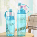 Sports plastic cup spray cup outdoor portable cup creative gift cup hydrating water cup
