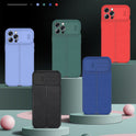 Push Window Litchi Pattern Tpu Silicone Protective Cover