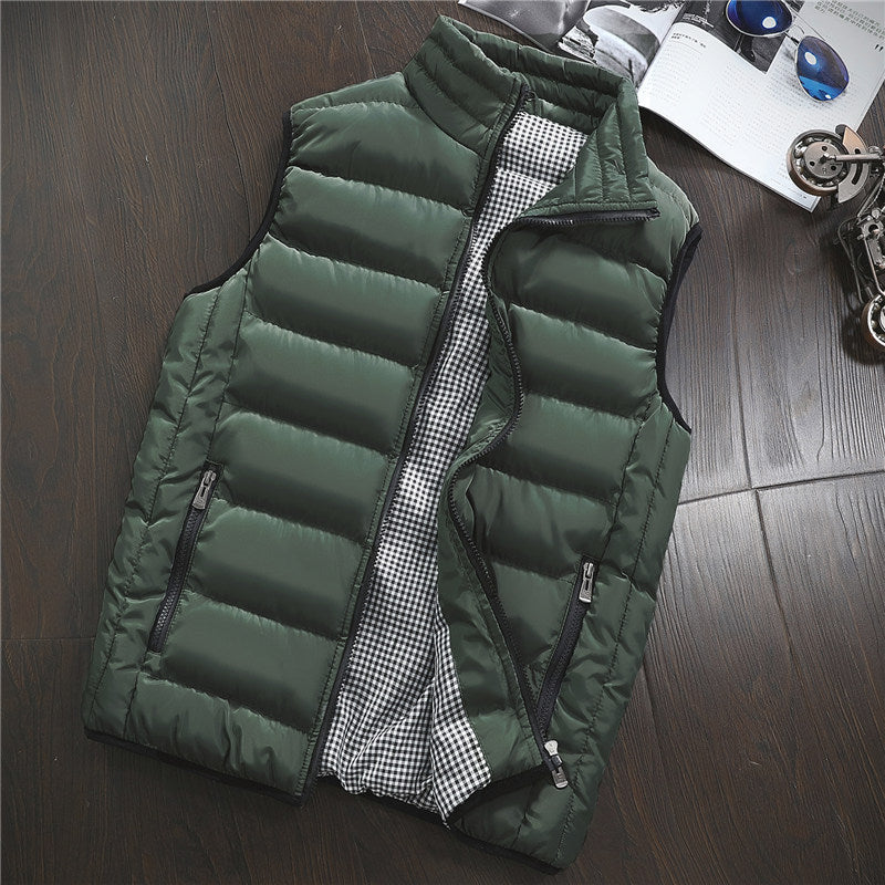 Down cotton vest