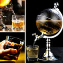 جديد Globe Wine Decanters موزع مشروبات الكحول 1.5 لتر لعبة شرب موزع الخمور مصافي موزع بار إكسسوارات جديدة