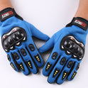 Outdoor motorcycle electric bicycle riding non-slip gloves sunscreen hard shell CS full finger sports touch screen gloves wholesale