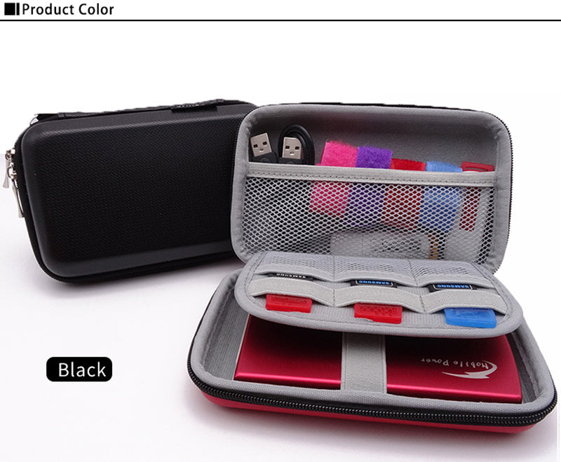 Headphone data cable storage box