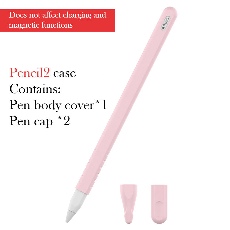 Compatible with Apple, Ipad Capacitor Pen Case II Stylus Silicone Case