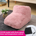 Plug-in High-top Rabbit Fur Hot Water Bag Foot Warmer