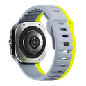 حزام سيليكون قابل للتطبيق على ساعة Ultra Wave Reverse Buckle مقاس 47 مم