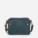 European And American Retro Three-layer Leather Messenger Bag