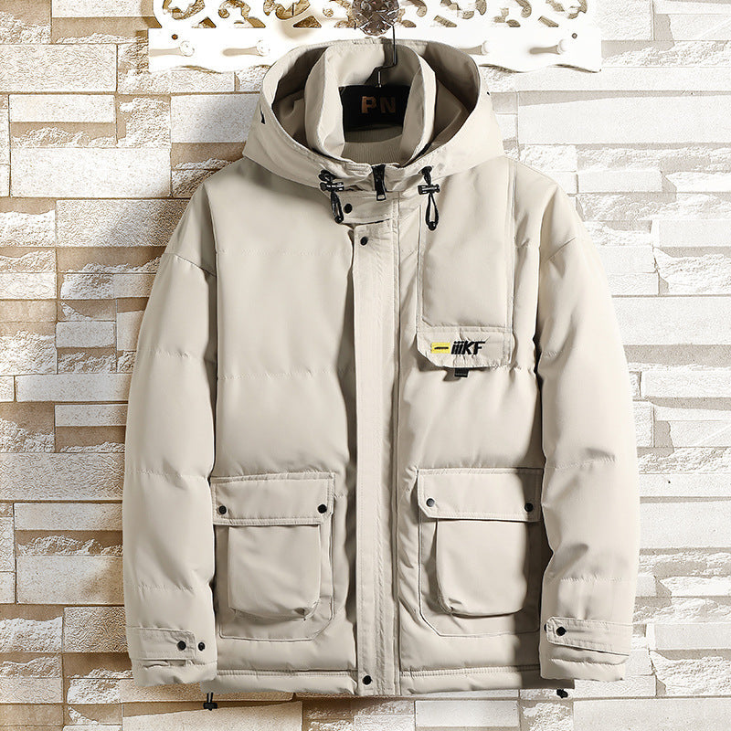 Men's Thick Warm Casual Down Padded Jacket