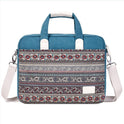 Ethnic Style Canvas Craft Anti-fall And Durable Laptop Bag