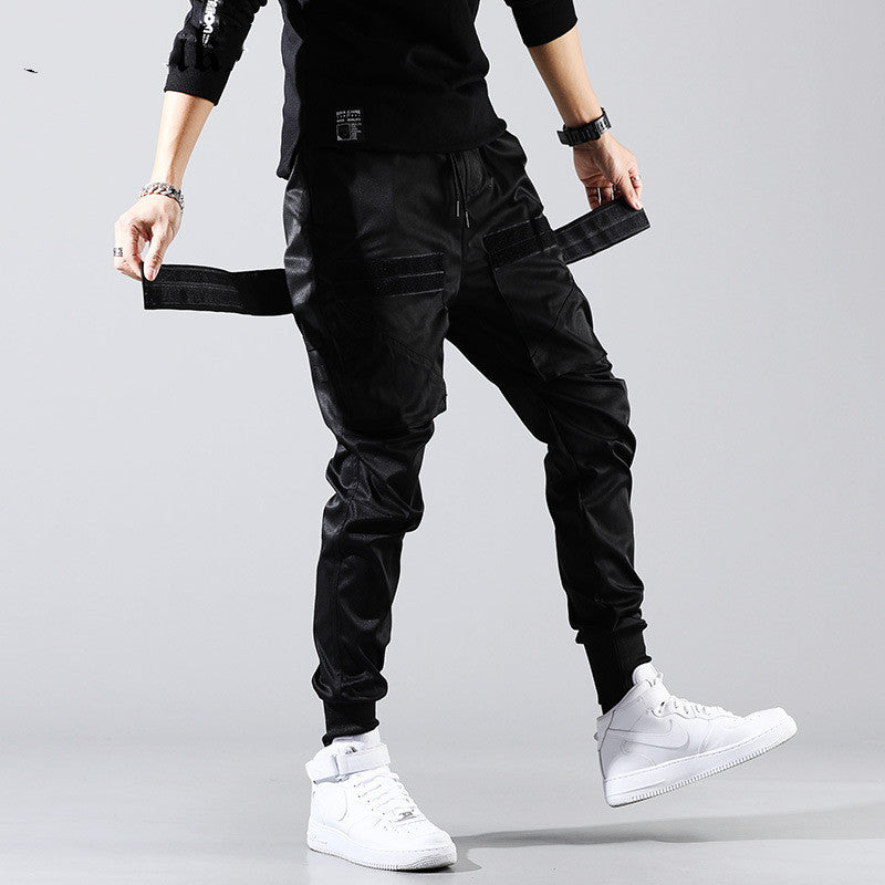 New Style Casual Trousers Men's Korean Overalls