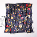 Printed Silk Scarf Female Professional Scarf Simulation Silk Scarf