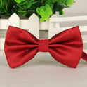 Bow Tie Men's Polyester Yarn Casual Jacquard