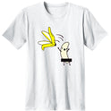 Cute Banana Peel Printed Personalized Fashion T-Shirt