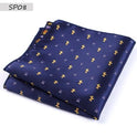 New cravat Hankerchief Practical Hankies Men's Pocket Print